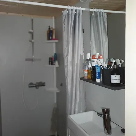 For Rent Just In Front Of The Midnight Sun Staircase شقة Lavangen